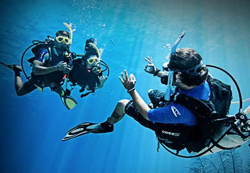 原來(lái)你是這樣的潛水員妹子！