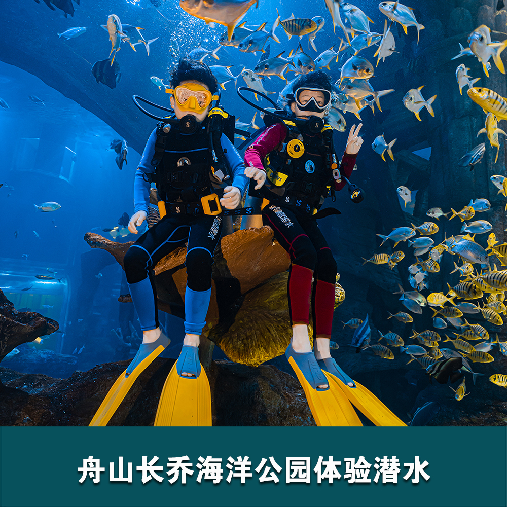舟山長喬海洋公園體驗(yàn)潛水